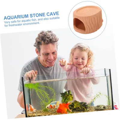 PetTribes 2 Grottes en Céramique - Décoration et Cachette Aquarium