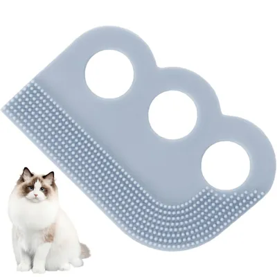 PetTribes Épilateur Anti-Poils pour Chien et Chat Gris
