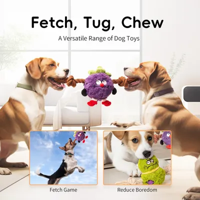 PetTribes Jouet Durable pour Chien Mâcheur Agressif - Anti-ennui