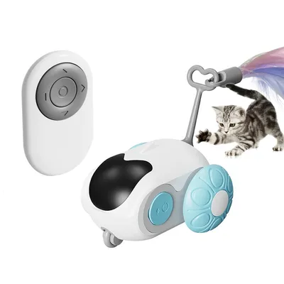 PetTribes Jouet interactif souris électrique pour chat