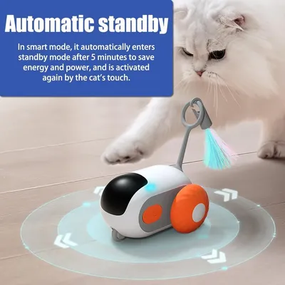 PetTribes Jouet interactif souris électrique pour chat