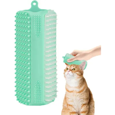 PetTribes Brosse 3-en-1 pour chien et chat - Nettoyage