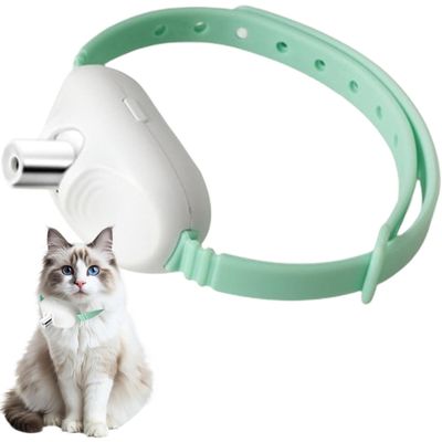 PetTribes Smart Collar : Jouet Laser Auto pour Chat Vert
