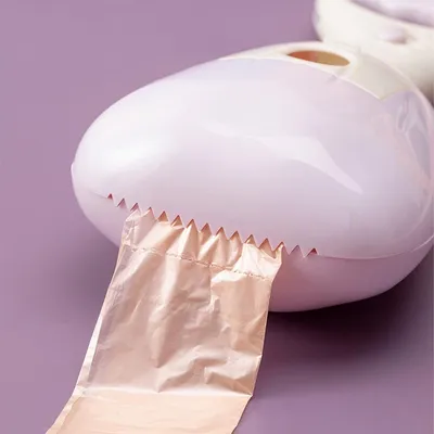 PetTribes Collecteur Portable pour Déjections Canines Violet