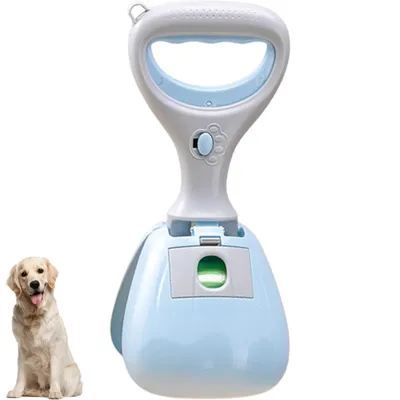 PetTribes Collecteur Portable pour Déjections Canines Bleu PetTribes Collecteur Portable pour Déjections Canines Bleu