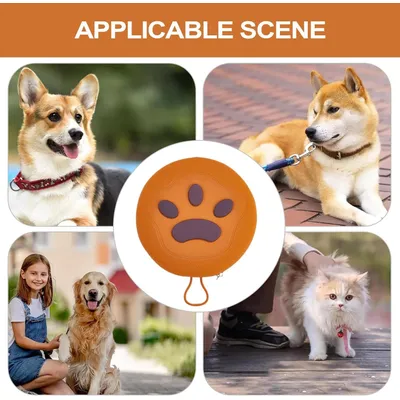 PetTribes Comedero plegable y portátil para mascotas - Silicona sin BPA