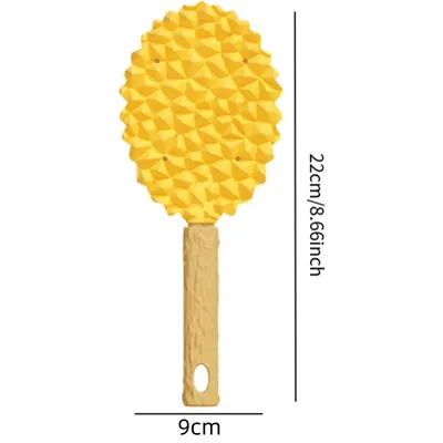 PetTribes Brosse Douce pour Chats à Poils Longs - Nettoyage Facile,Jaune