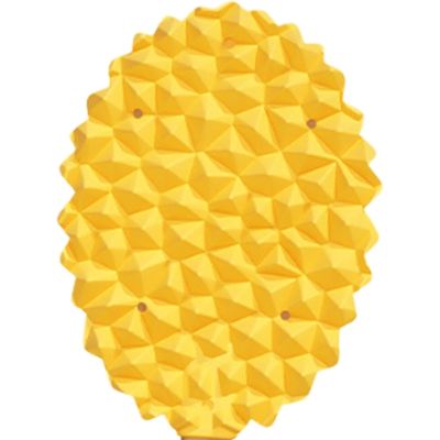 PetTribes Brosse Douce pour Chats à Poils Longs - Nettoyage Facile,Jaune