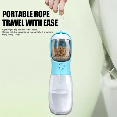 PetTribes Dispensador de agua portátil para perros - 550 ml