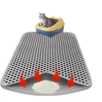 PetTribes Tapis de Litière Facile à Nettoyer