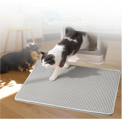 PetTribes Tapis de Litière Facile à Nettoyer