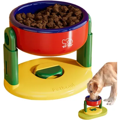 PetTribes Cuenco elevado ajustable - Protector de columna
