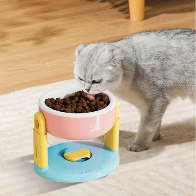 PetTribes Gamelle surélevée réglable - Protège colonne vertébrale