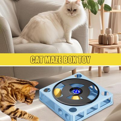 PetTribes Jouet Puzzle pour Chat Intelligent - Labyrinthe