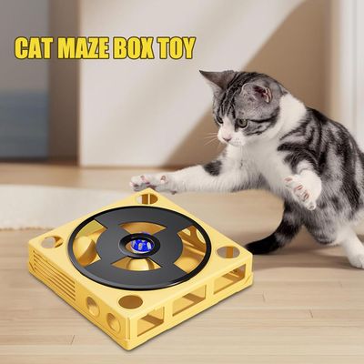 PetTribes Jouet Puzzle pour Chat Intelligent - Labyrinthe