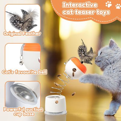 PetTribes Jouet Distributeur de Friandises pour Chats et Chiens
