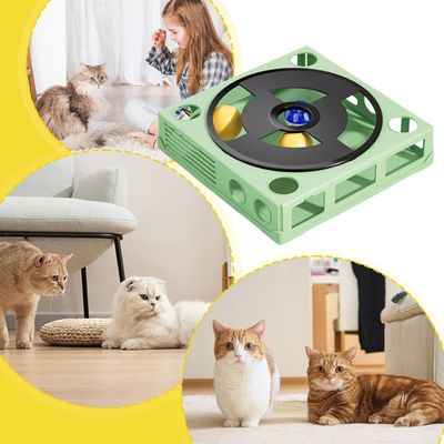 PetTribes Jouet Puzzle pour Chat Intelligent - Labyrinthe