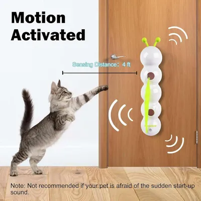 PetTribes Jouet Intelligent pour Chat d'Intérieur - USB