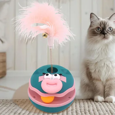 PetTribesJeu Interactif à Bascule pour Chat - Stimulation et Lien Unique
