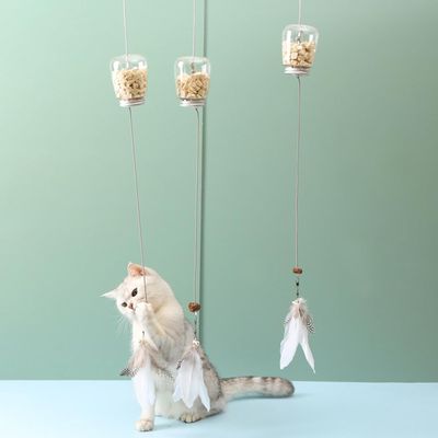 PetTribes Jouet Distribue-Nourriture Interactif pour Chien et Chat