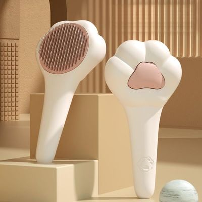 PetTribes Brosse Auto-Nettoyante pour Tous Poils - Chat et Chien