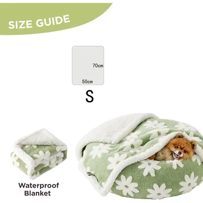 PetTribes Couverture Imperméable Lavable pour Chien - Double Face