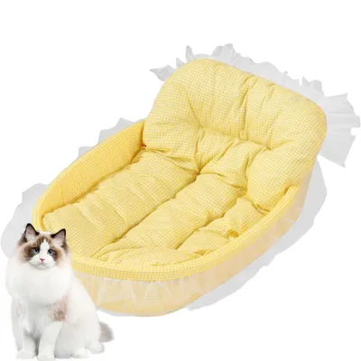 PetTribes Lit Princesse pour Chat et Chien PetTribes Lit Princesse pour Chat et Chien