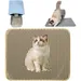 PetTribes Tapi de Litière Imperméable - Antidérapant et Lavable pour Chat