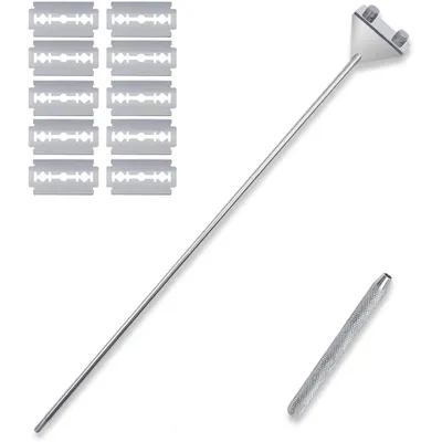 PetTribes Grattoir à Algues pour Aquarium - Long Manche Antidérapant PetTribes Grattoir à Algues pour Aquarium - Long Manche Antidérapant