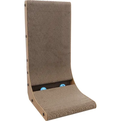 jeux à griffer Hugo Brun 27x31x56 cm pour chat jeux à griffer Hugo Brun 27x31x56 cm pour chat