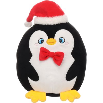 Flamingo - Pingouin Bollo Noel Noir 25 cm H Jouet pour chien