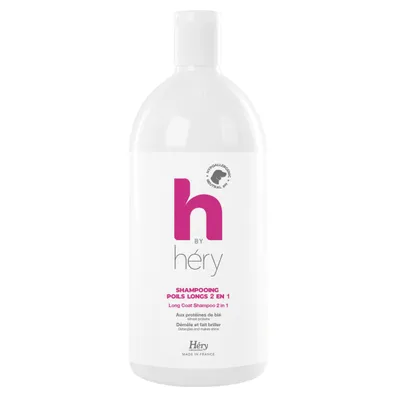 Héry - H by Héry - Shampoing poil long - 1 L Héry - H by Héry - Shampoing poil long - 1 L