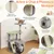 Giantex 3PCS Arbre à Chat,Niche pour Chat à 3 Niveaux Hauteur 94 CM