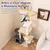 Giantex Arbre a Chat 5 Niveaux 160CM,Griffoirs en Forme d'Etoile de Lune