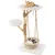 Giantex Arbre à Chat Hamac Balançoire 123CM 4 Niveaux en Poirier Giantex Arbre à Chat Hamac Balançoire 123CM 4 Niveaux en Poirier