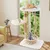 Giantex Arbre à Chat Hamac Balançoire 123CM 4 Niveaux en Poirier