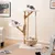Giantex Arbre à Chat Hamac Balançoire 123CM 4 Niveaux en Poirier