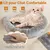 Giantex Arbre à Chat Mural avec Hamac , 2 Griffoirs, 2 Plateformes, 3 Tapis