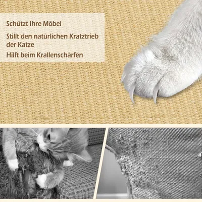 Giantex 2 Kratzbaum für Katzen, 80 x 50 cm, Oberfläche aus Sisal Giantex 2 Kratzbaum für Katzen, 80 x 50 cm, Oberfläche aus Sisal