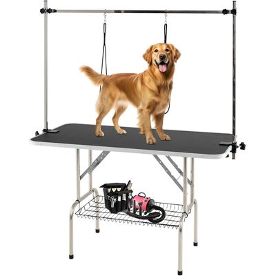 Giantex Table Toilettage pour Chiens Hauteur Réglable 150 kg