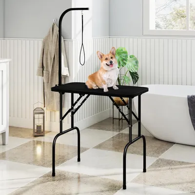 Giantex Rutschfester Und Wasserfester Hundepflege-Tisch