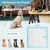 Giantex Alese Jetable Chien Séchage Rapide, Anti-Fuite,Tapis Éducateur