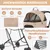 Giantex Zweistöckiger Klappbarer Tiertransportwagen Mit 2 Taschen Giantex Zweistöckiger Klappbarer Tiertransportwagen Mit 2 Taschen