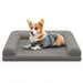 Giantex Orthopädisches Haustiersofa Mit Waschbarem Bezug Und Seitenpolstern