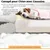 Giantex Lit pour Chien Mousse de Soutien,Housse Lavable,Fond Antidérapant Giantex Lit pour Chien Mousse de Soutien,Housse Lavable,Fond Antidérapant