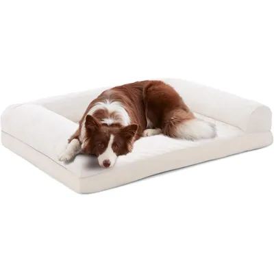 Giantex Lit pour Chien Mousse de Soutien,Housse Lavable,Fond Antidérapant Giantex Lit pour Chien Mousse de Soutien,Housse Lavable,Fond Antidérapant