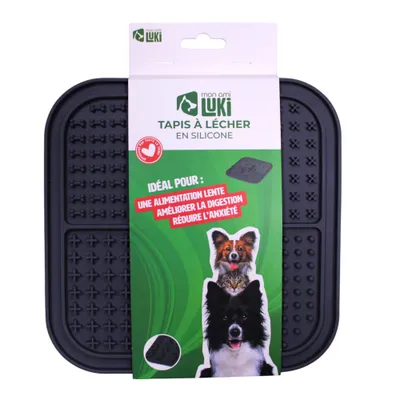 Mon Ami Luki - Tapis à lécher pour chiens et chats