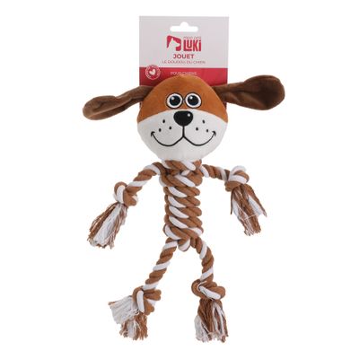Mon Ami Luki - Jouet peluche et corde