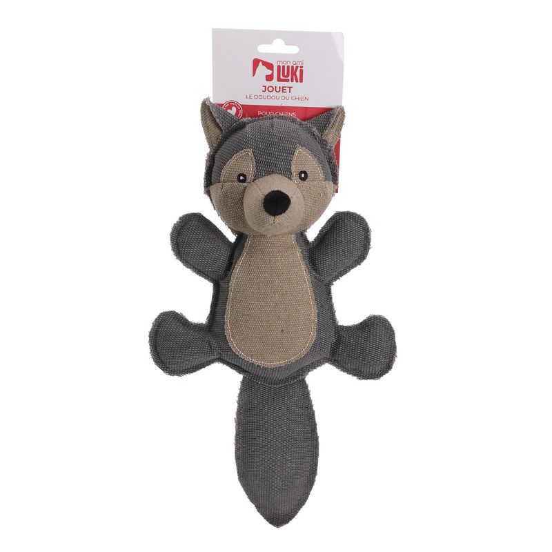 Mon Ami Luki - Jouet textile forme chat et renard