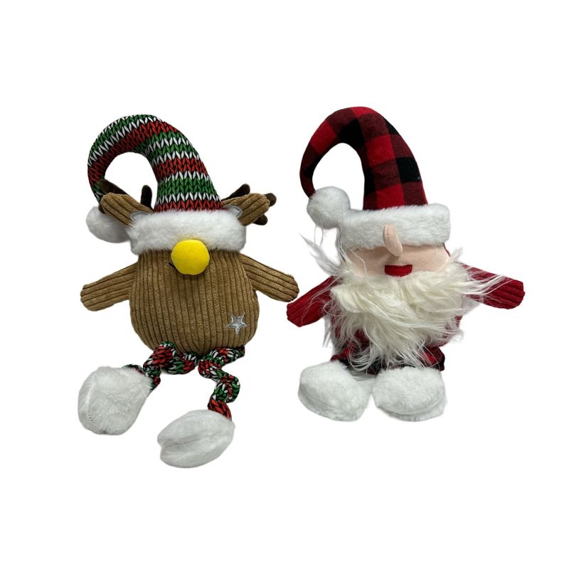 Mon Ami Luki - Jouets peluche Noël peluche pour chien- 2unitées vendues